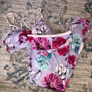 Old Navy Active bra and leggings set M